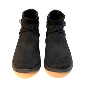 LifeStride Women's Gates Washable Zipper Short Booties Black Size 7M NWT/BOX